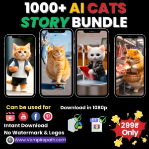 1000 AI Cats Story Bundle